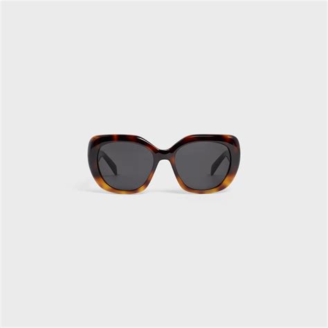 celine triomphe havana|Triomphe 06 Sunglasses in Acetate .